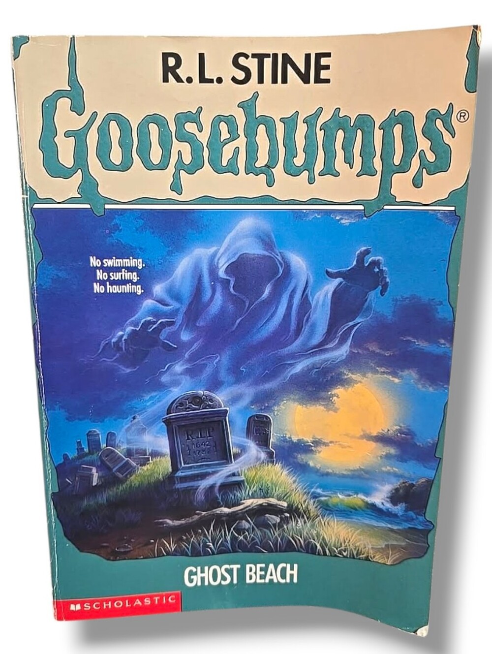 Goosebumps #22 Ghost Beach R.L. Stine 1st Edition Scholastic First Printing 1994